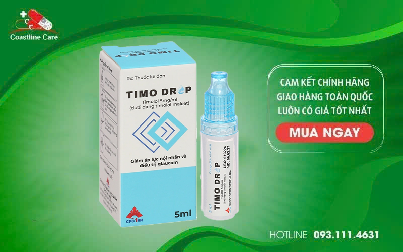 Dung Dịch Nhỏ Mắt Timo Drop