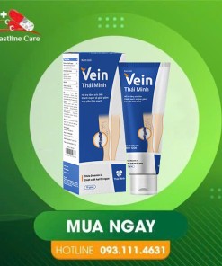 Kem Bôi Vein Thái Minh - Hỗ Trợ Giảm Đau Rát & Chảy Máu (Tuýp 75g)Kem Bôi Vein Thái Minh giảm đau rát, chảy máu, sa búi trĩ