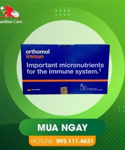 Orthomol Immun - Hỗ Trợ Tăng Cường Đề Kháng (Hộp 7 Khẩu Phần)Orthomol Immun tăng cường đề kháng