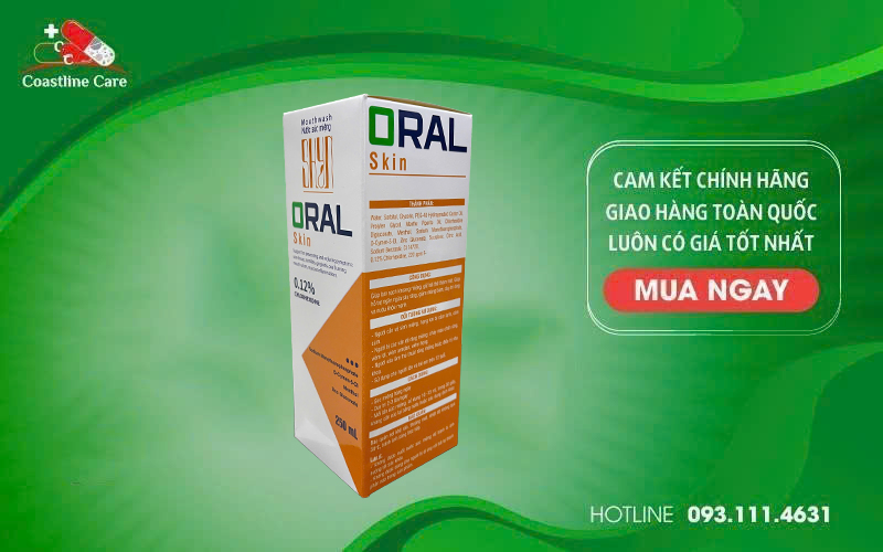Shyn Oral Skin làm sạch khoang miệng