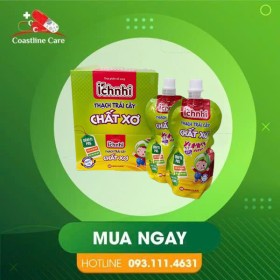 Thạch Trái Cây Chất Xơ Ích Nhi – Bổ Sung Chất Xơ Hòa Tan (Hương Táo) Thạch Trái Cây Chất Xơ Ích Nhi – Bổ Sung Chất Xơ Hòa Tan (Hương Táo)