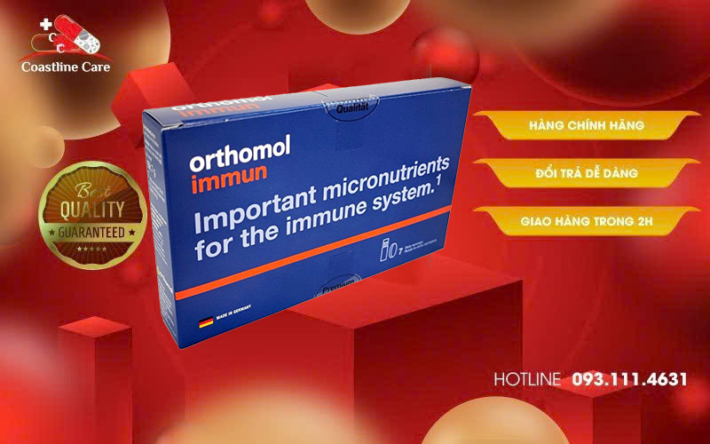 Thực phẩm bảo vệ sức khỏe Orthomol Immun tăng cường đề kháng