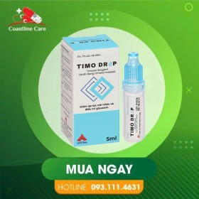 Timo Drop – Giảm Áp Lực Nội Nhãn (Hộp 5ml)