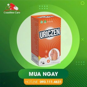 UricZen – Hỗ Trợ Cải Thiện Biểu Hiện Sưng Đau Do Gout (Hộp 60 Viên) UricZen – Hỗ Trợ Cải Thiện Biểu Hiện Sưng Đau Do Gout (Hộp 60 Viên)