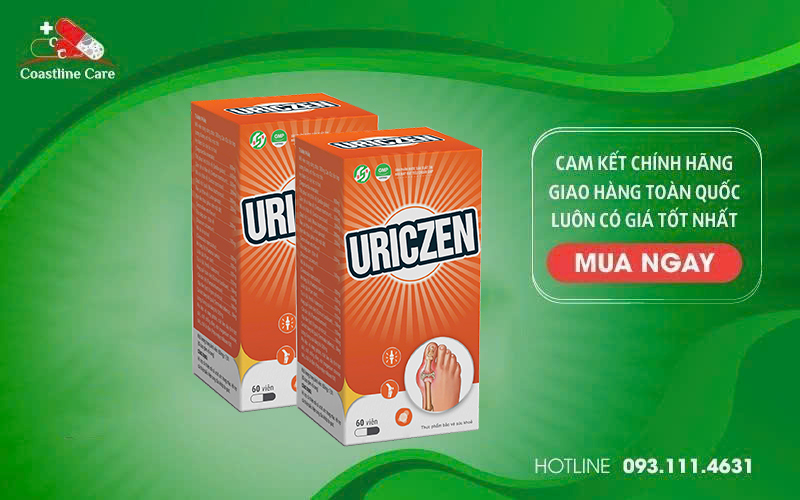 thuốc uriczen hỗ trợ người bị gout