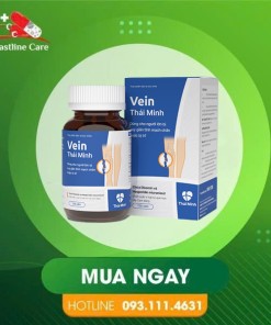 Vein Thái Minh - Hỗ Trợ Người Bị Trĩ (Hộp 120 Viên)Vein Thái Minh cải thiện tình trạng sức bền thành mạch