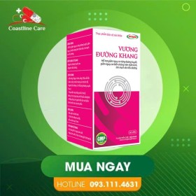 Vương Đường Khang – Hỗ Trợ Giảm Nguy Cơ Tăng Đường Huyết (Hộp 60 Viên)