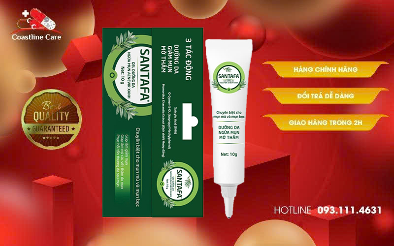 Acnevir Santafa mờ thâm