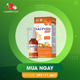 Aki Polis Extra – Hỗ Trợ Giảm Ho Nhiều (Hộp 30ml)