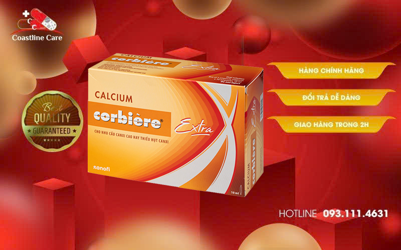 Calcium Corbiere Extra hỗ trợ điều trị loãng xương