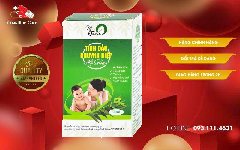 Tinh dầu khuynh diệp Mệ Đoan giúp chống viêm