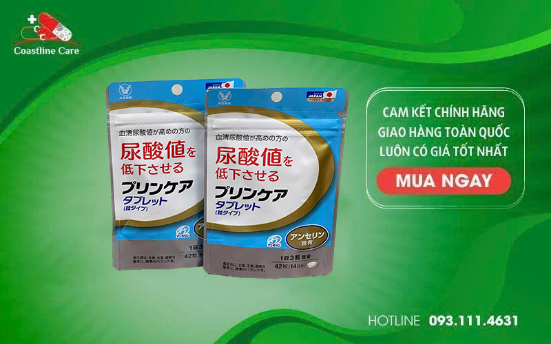 Purine Care giảm acid uric trong máu