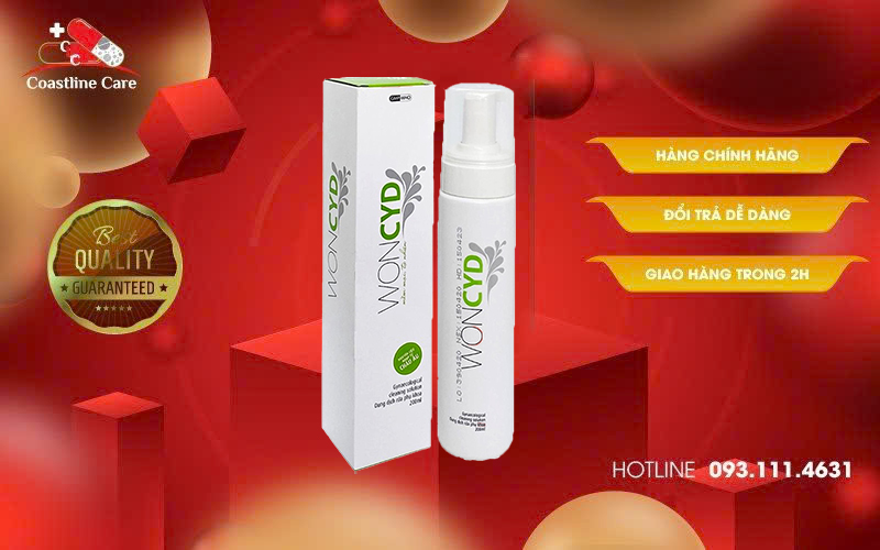 Woncyd vệ sinh vùng kín hàng ngày