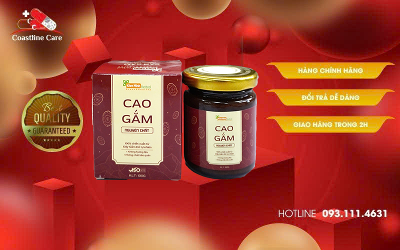 Cao Gắm Nguyên Chất