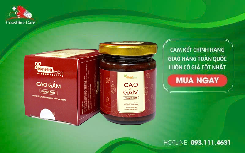 Cao Gắm Nguyên Chất