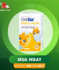 LiveSpo Preg-Mom - Hỗ Trợ Kích Thích Tiêu Hóa (Hộp 20 Ống)LiveSpo Preg-Mom giảm táo bón, tiêu chảy, rối loạn tiêu hóa