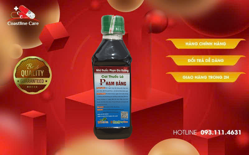 Cai thuốc lá Phạm Bằng hỗ trợ cai thuốc lào