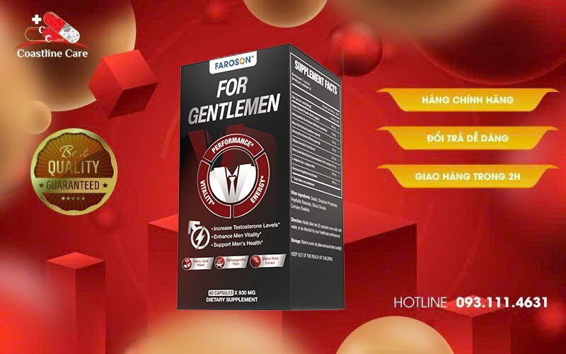 FAROSON For Gentlemen cải thiện sinh lý nam giới