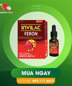Invilac Feron - Hỗ Trợ Giảm Nguy Cơ Thiếu Máu (Hộp 15ml)Invilac Feron tăng khả năng tạo máu