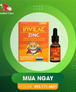 Invilac ZinC - Hỗ Trợ Tăng Cường Đề Kháng Cho Trẻ (Hộp 15ml)Invilac ZinC hỗ trợ bổ sung kẽm và giúp tăng cường sức đề kháng