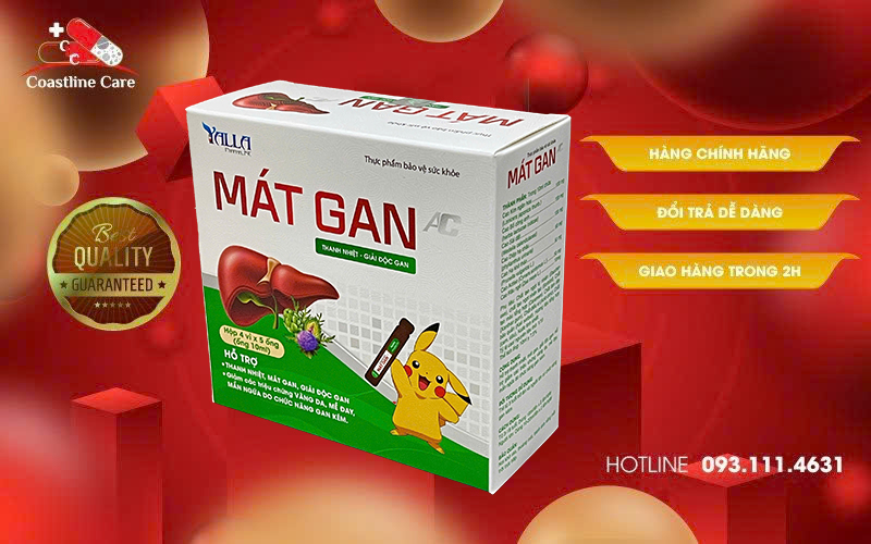 Mát Gan AC hỗ trợ giải độc gan