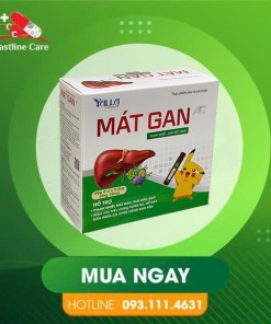 Mát Gan AC - Hỗ Trợ Thanh Nhiệt & Giải Độc Gan (Hộp 20 Ống)Mát Gan AC hỗ trợ thanh nhiệt