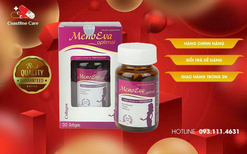 MenoEva Optimal hỗ trợ chống oxy hóa