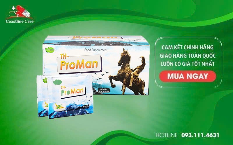 TH-Proman hỗ trợ cải thiện sinh lý nam giới trưởng thành