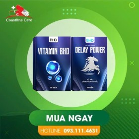 Combo Viên Uống BHD – Hỗ Trợ Tăng Cường Sinh Lý