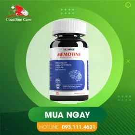 Memotine – Hỗ Trợ Tăng Cường Tuần Hoàn Não (Hộp 60 Viên)