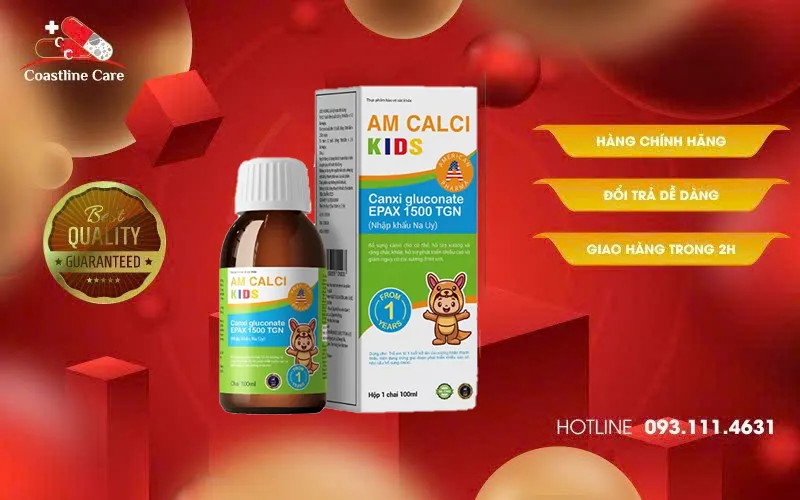 Am Calci Kids xương và răng chắc khỏe