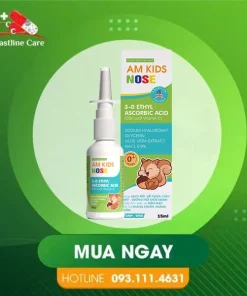 AM Kids Nose - Hỗ Trợ Cải Thiện Nghẹt Mũi Ở Trẻ (Hộp 15ml)AM Kids Nose cải thiện các triệu chứng viêm mũi dị ứng