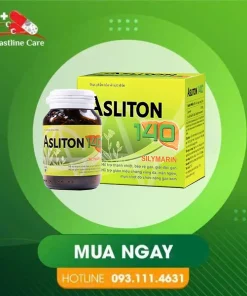 Asliton 140 - Hỗ Trợ Giải Độc Gan (Hộp 90 Viên)Asliton 140 hỗ trợ giải độc gan