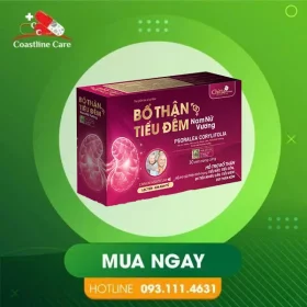 Bổ Thận Tiểu Đêm Nam Nữ Vương – Hỗ Trợ Cải Thiện Tiểu Đêm (Hộp 30 Viên)