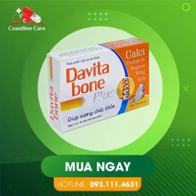 Davita Bone Plus – Hỗ Trợ Xương Chắc Khỏe (Hộp 30 Viên)