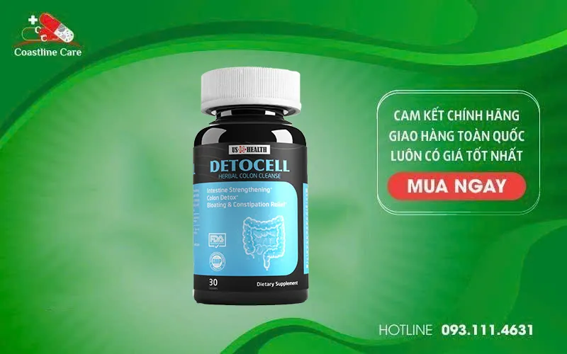 Detocell hỗ trợ tăng cường tiêu hóa