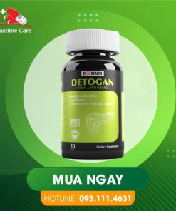 Detogan - Hỗ Trợ Tăng Cường Chức Năng Gan (Hộp 30 Viên)Detogan hỗ trợ thanh lọc gan