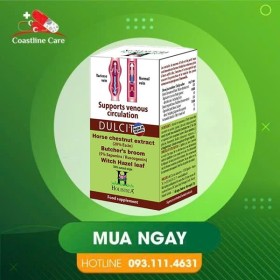 Dulcit – Hỗ Trợ Giảm Triệu Chứng Suy Giãn Tĩnh Mạch (Hộp 60 Viên)