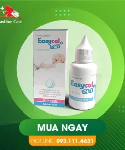 Easycol Baby + - Hỗ Trợ Giảm Triệu Chứng Rối Loạn Tiêu Hóa (Hộp 15ml)Easycol Baby dùng cho trẻ trẻ bị rối loạn tiêu hóa do không dung nạp lactose