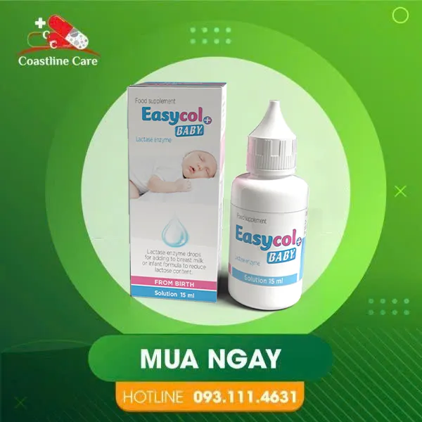easycol-baby-bo-sung-enzym-lactase Easycol Baby dùng cho trẻ trẻ bị rối loạn tiêu hóa do không dung nạp lactose