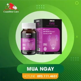 Evio – Hỗ Trợ Người Bị Phì Đại Tiền Liệt Tuyến Lành Tính (Hộp 60 Viên)