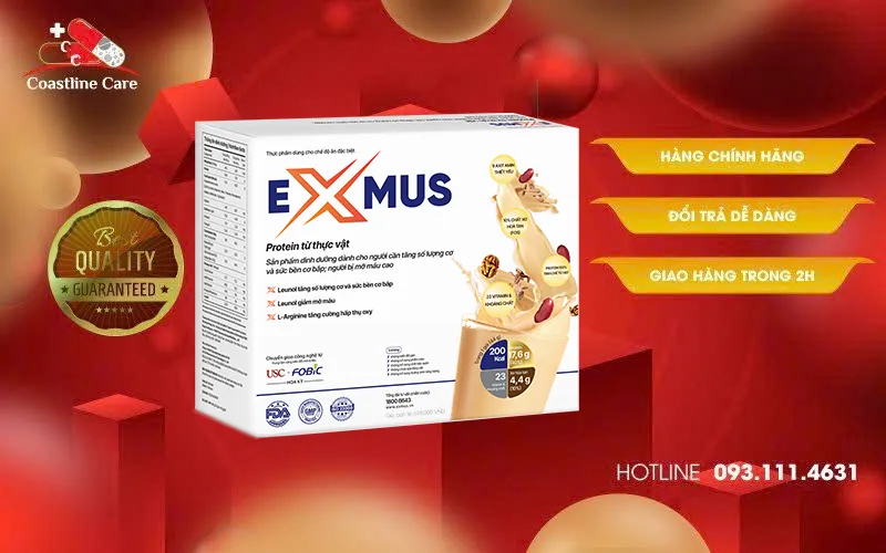 ExMus dùng cho người mỡ máu cao