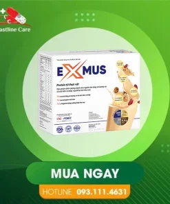 ExMus - Protein Tinh Chế Cho Người Cần Tăng Cơ & Mỡ Máu Cao (Hộp 14 Gói)ExMus sản phẩm dinh dưỡng dành cho người cần tăng cơ bắp