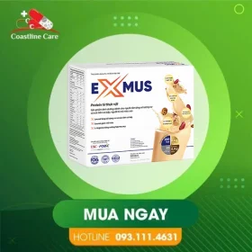 ExMus – Protein Tinh Chế Cho Người Cần Tăng Cơ & Mỡ Máu Cao (Hộp 14 Gói)