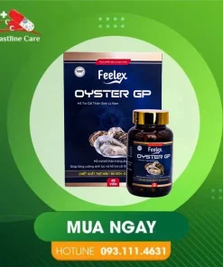 Feelex Oyster GP - Hỗ Trợ Cải Thiện Sinh Lý Nam (Hộp 60 Viên)Feelex Oyster GP hỗ trợ giảm triệu chứng thận kém ở nam giới