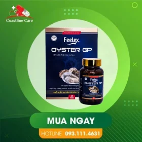 Feelex Oyster GP – Hỗ Trợ Cải Thiện Sinh Lý Nam (Hộp 60 Viên)