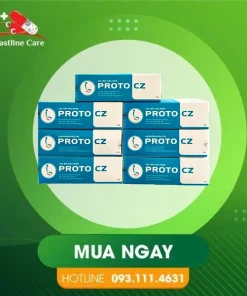 Proto CZ - Gel Bôi Dùng Cho Người Bị Trĩ (Tuýp 15g)Gel Bôi Hậu Môn Proto CZ làm giảm cảm giác khó chịu khi bị trĩ
