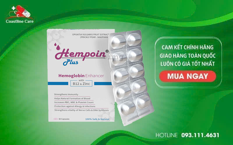 Hempoin Plus hỗ trợ người trưởng thành chống oxy hóa