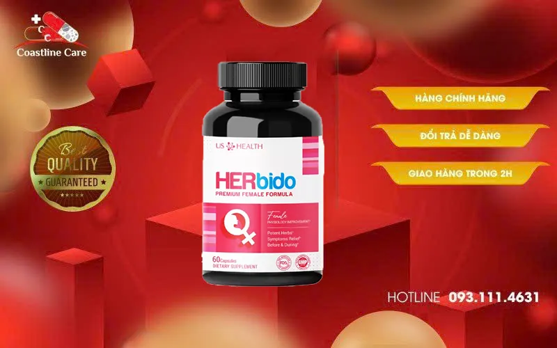 Herbido dùng cho phụ nữ tiền mãn kinh và mãn kinh