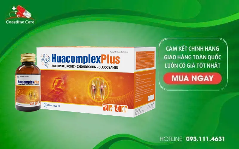 HuacomplexPlus giúp khớp vận động linh hoạt